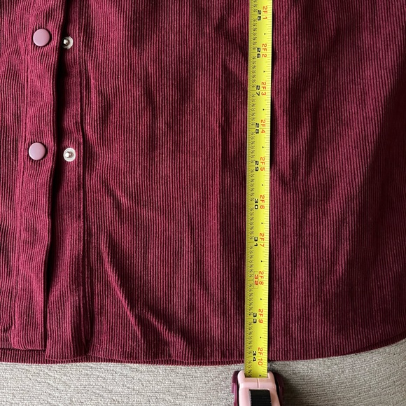 NWT Entro Maroon Long Sleeve Dress - Picture 8 of 8